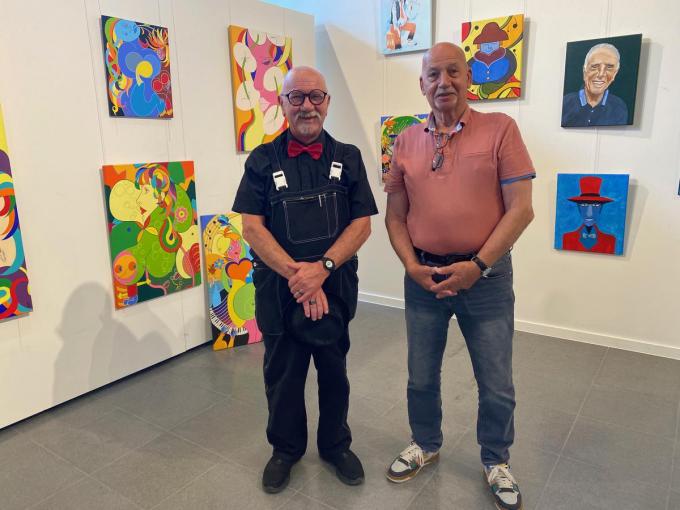 Alain Bogaert en Danny Creve. (foto PG)