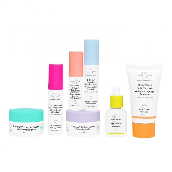 Gamme skincare – Drunk Elephant