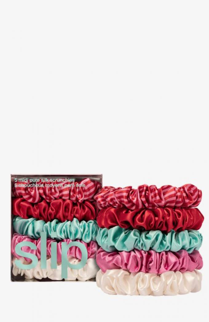 Zijden scrunchies