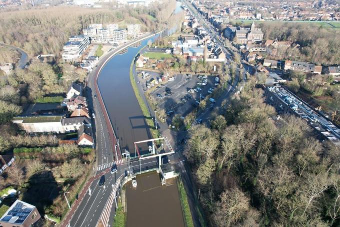 De huidige toestand in Steenbrugge. (gf)