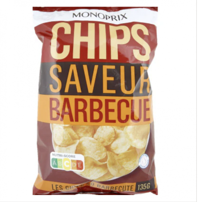 Des chips saveur barbecue