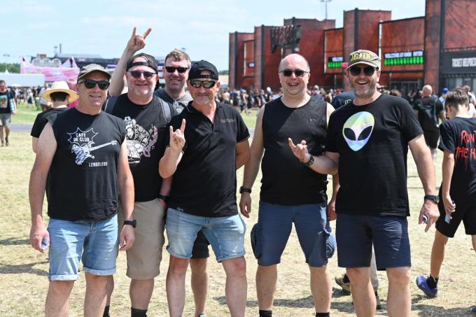 De groep uit Lendelede, Ooigem en Heule.