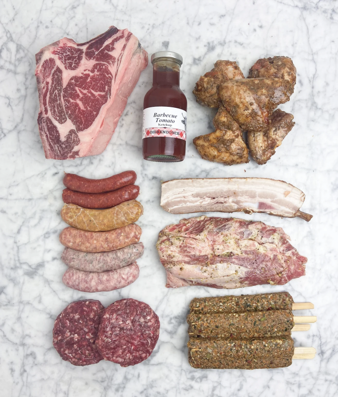 Un pack de viandes Chill & Grill
