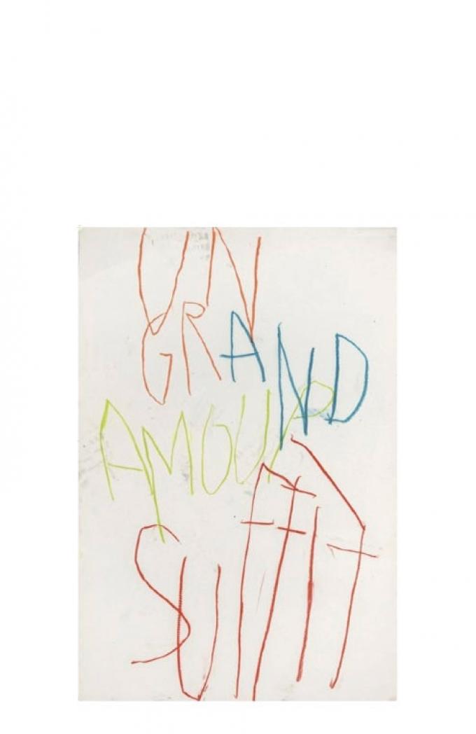Print ‘Un Grand Amour Suffit’ (110 × 75 cm)