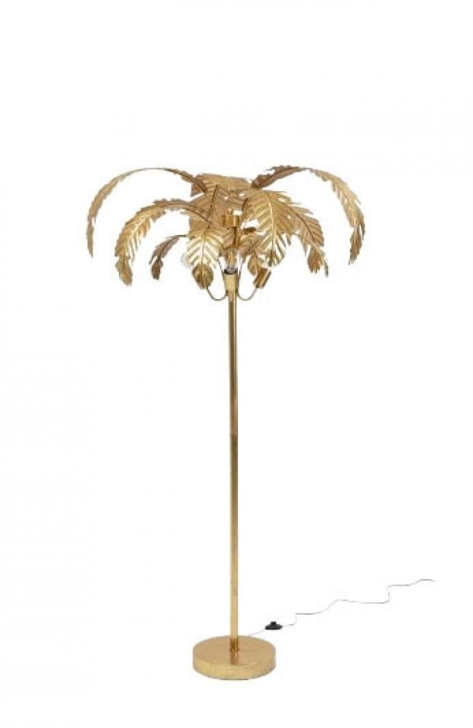 Palmboomvormige staanlamp in gepoederlakt staal ‘Palmera’ (90 x 170 cm)