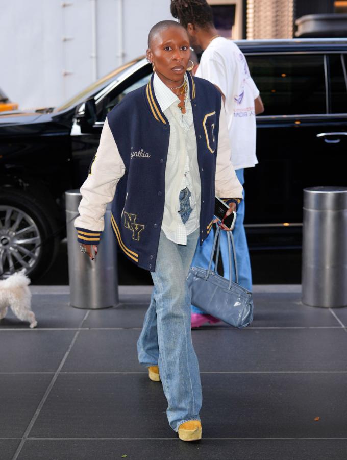 Cynthia Erivo in custom Coach