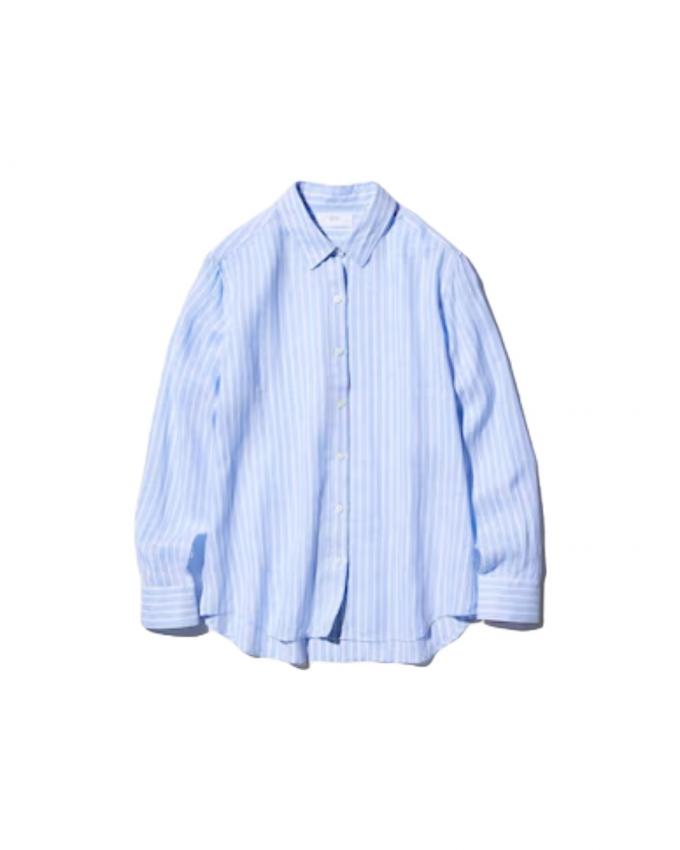 Blauw gestreept hemd 