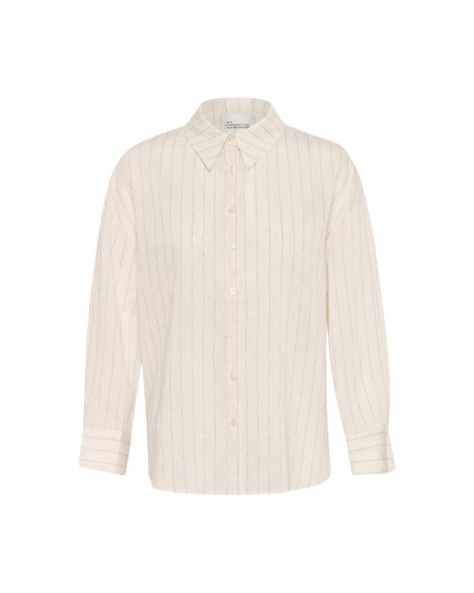 Hemd met verticale strepen 