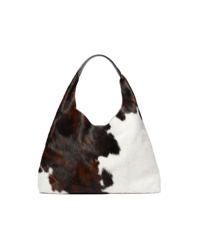 Shoppertas met koeienprint