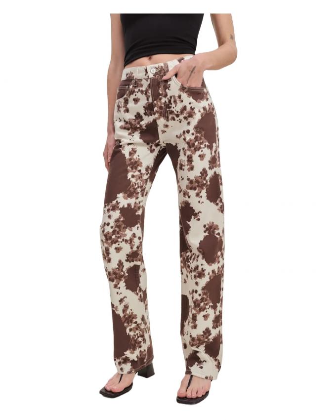 Jeans met rechte pijpen