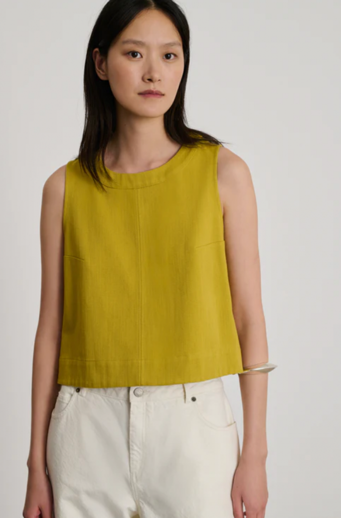 Top en toile de coton