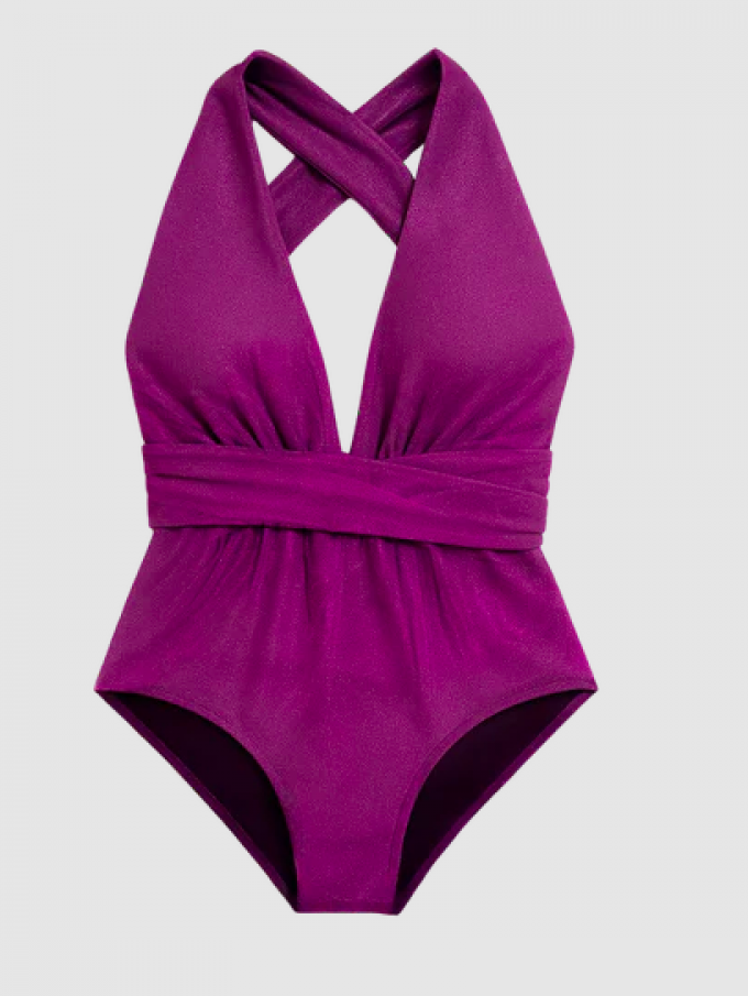 Le maillot drapé 
