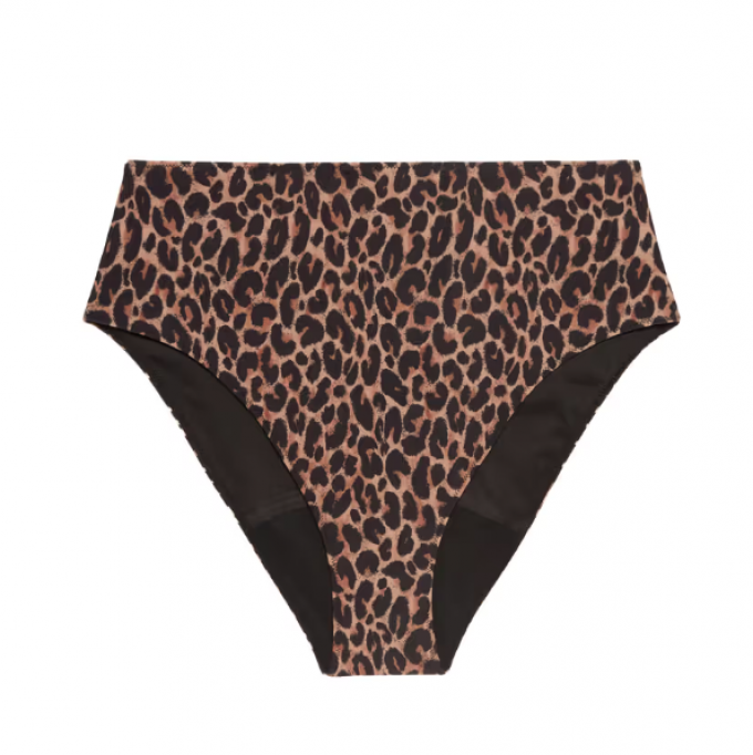 La culotte de bain menstruelle léopard 