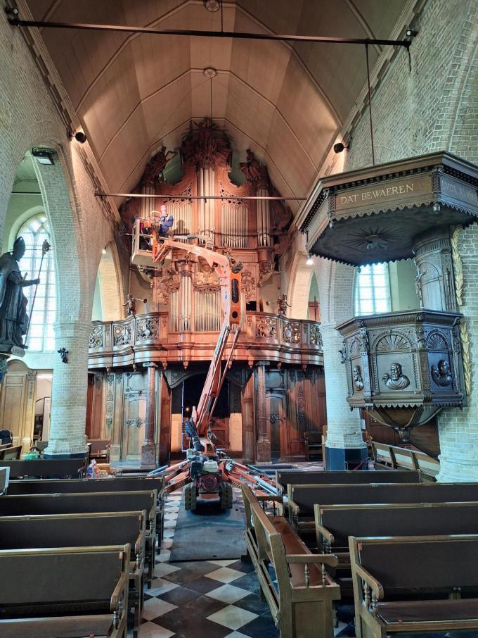Het historische Van Peteghemorgel, gebouwd in 1778, kreeg onlangs een grondige onderhoudsbeurt.