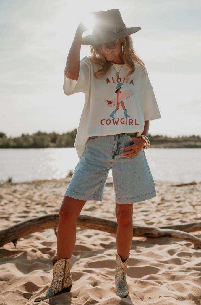 T-shirt cowgirl