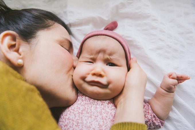 Non, le post-partum n'est pas forcément un chemin de croix - mais ça dépend de chaque grossesse (Getty Images)