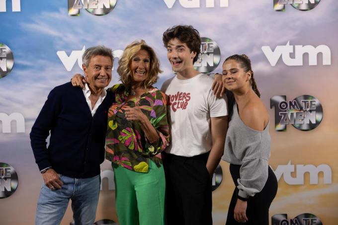 Willy, Anne, Aaron en Laura.