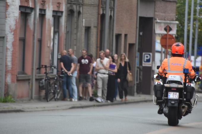 De familie van Marie woonde de reconstructie bij. (foto LK)