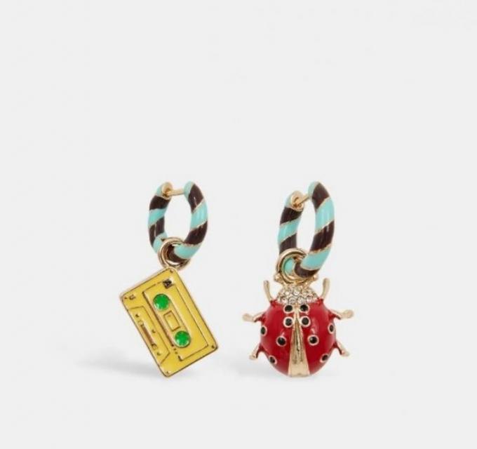 Anneaux cassette et coccinelle