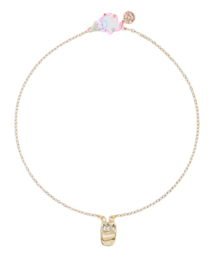 Ketting met sardientjes in blik