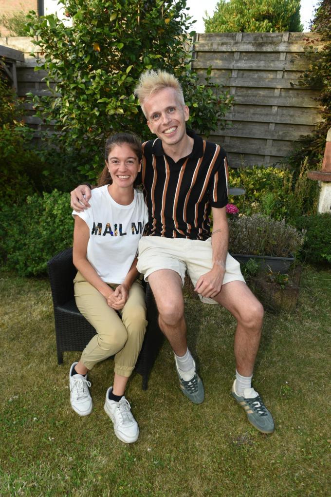 Het nieuwe BlitZ-duo: Justine en Pieterjan.