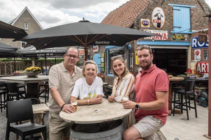 Het terras van D'Oude Glorie is een van de troeven.