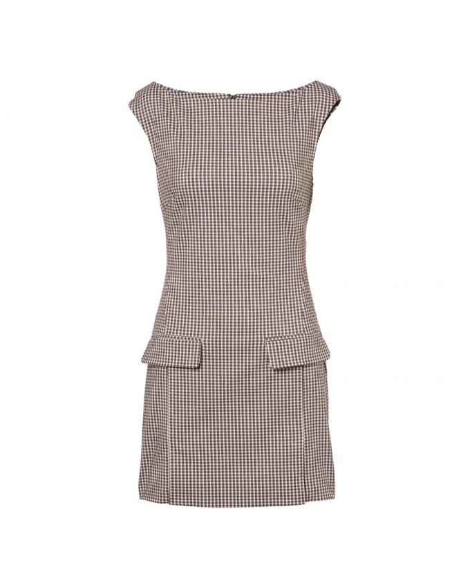 Minijurk met vichy ruit