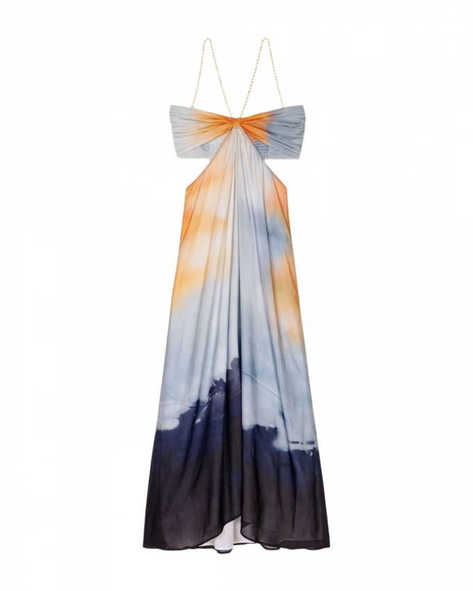 Jurk met uitsparingen