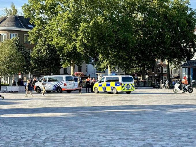 De politie kon de groep onderscheppen op ‘t Zand.