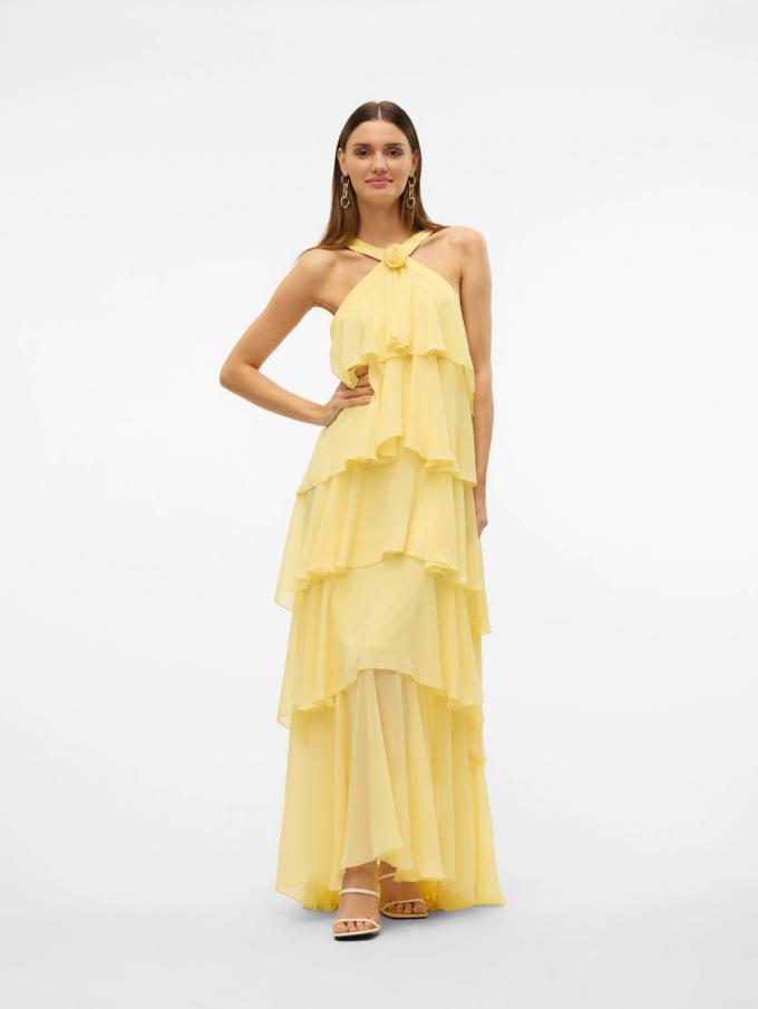 Halterjurk met een roos