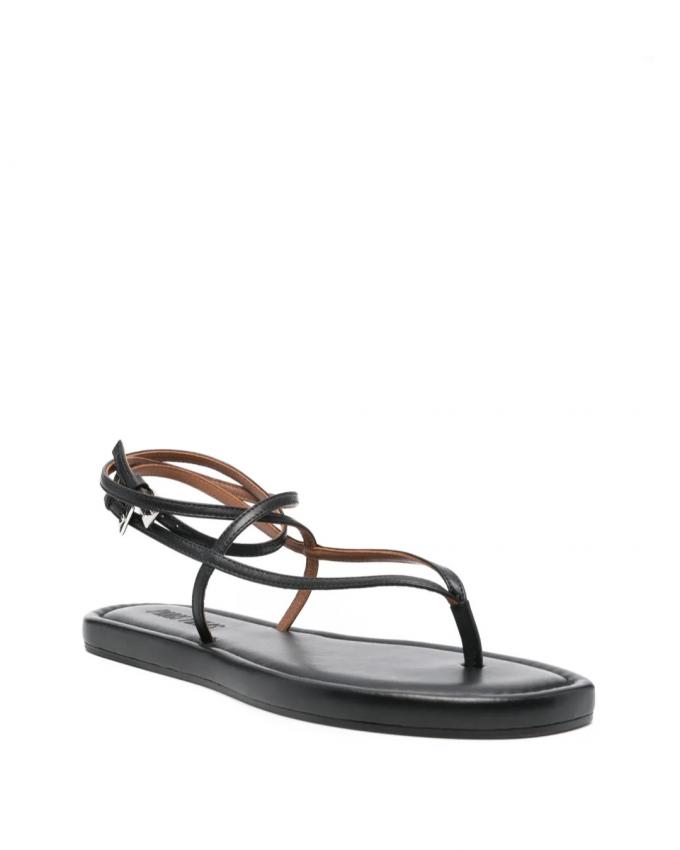 Teenslippers met enkeltouwen