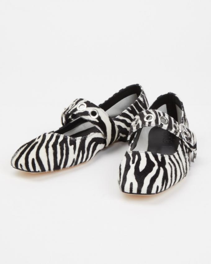 Ballerina's met zebraprint