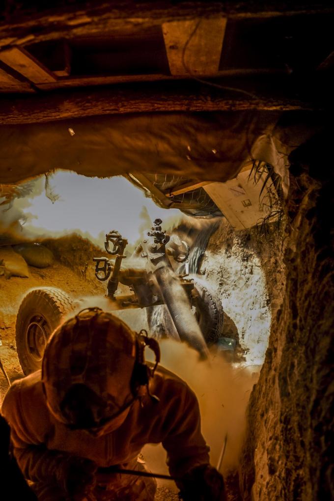 Christophe reisde twee keer op korte tijd naar Oekraïne.