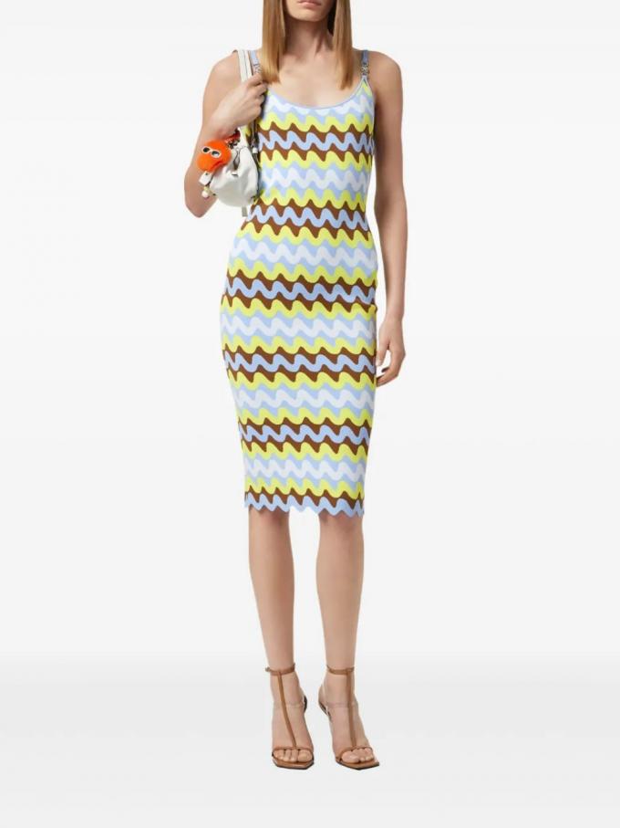 Robe bodycon avec imprimé
