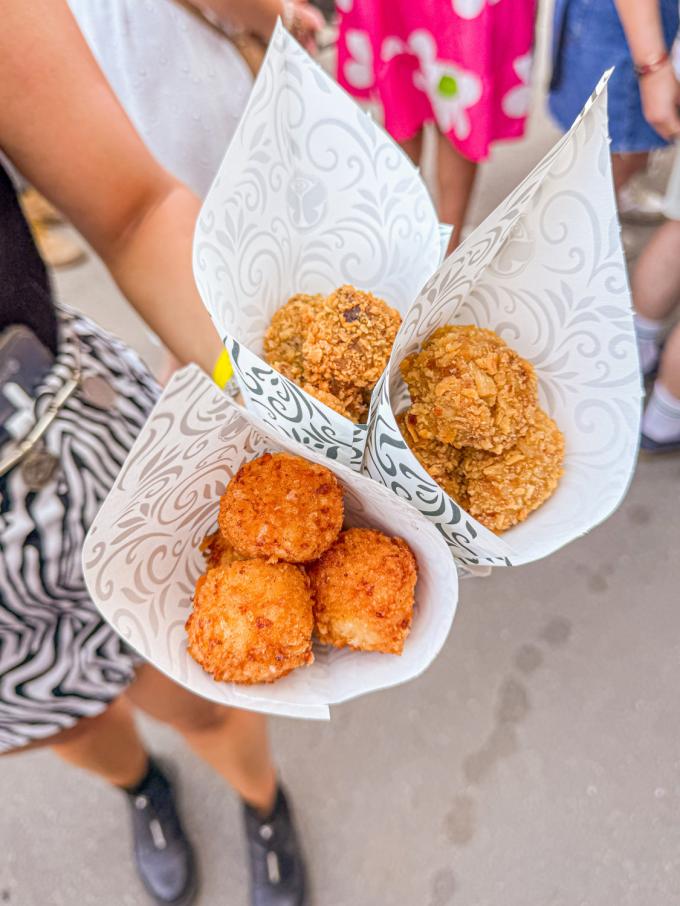 Kroketten veggie, vlees of kaas