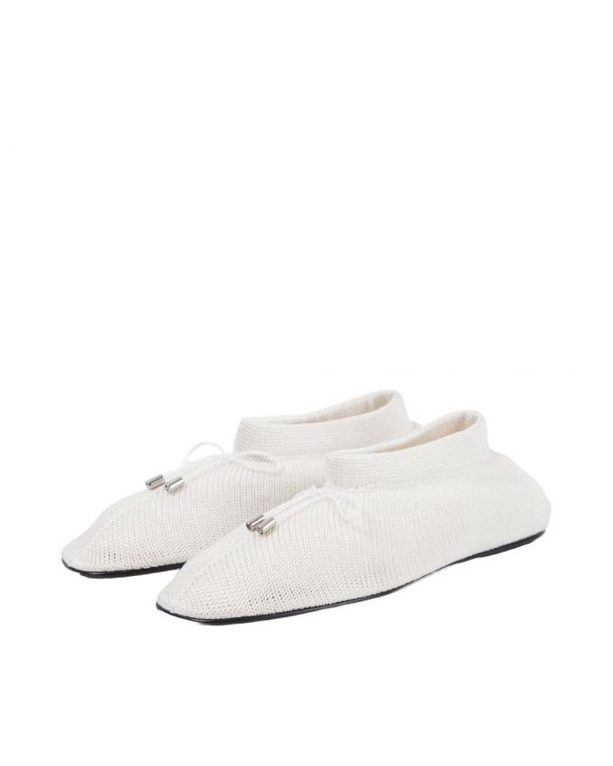 gebreide ballerina's