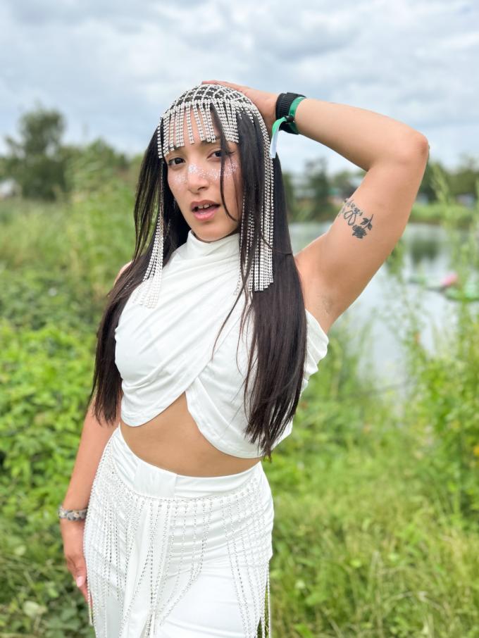 Headpiece met parels