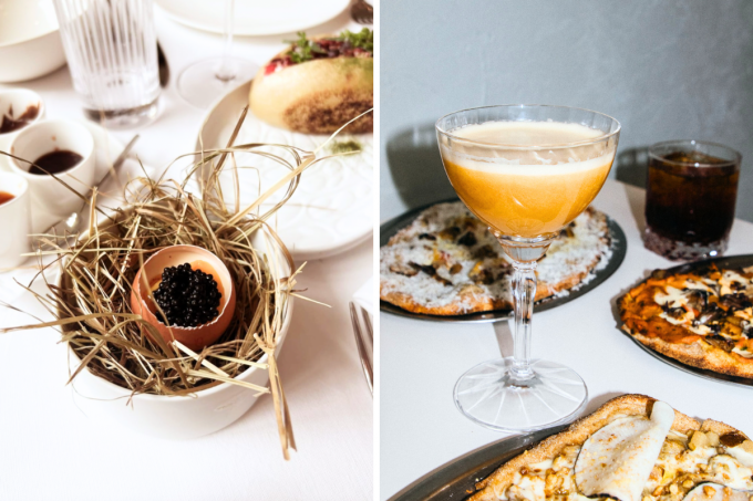 Guide des nouveaux restos les plus alléchants de Bruxelles - Montage Weekend (Bistra Noisette à gauche et Ciccio à droite)