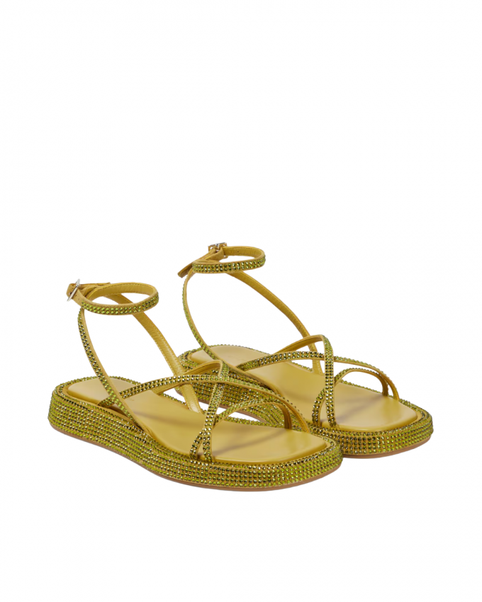 Sandalen met stras