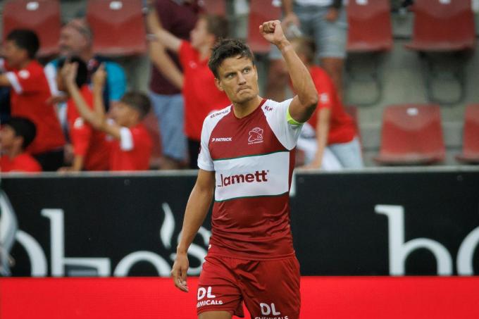 Jelle Vossen is het scoren nog niet verleerd.