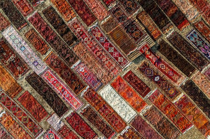 En Turquie, les tapis prennent aussi le soleil - Getty Images