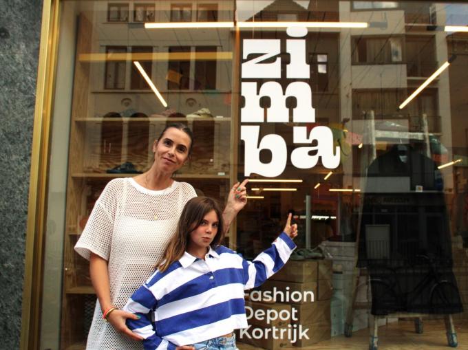 Elsy en dochter Aude van Zimba.