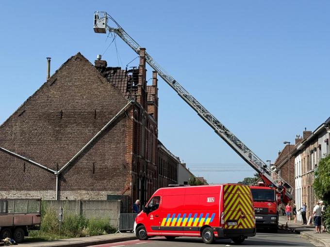 Disndag was de brandweer opnieuw ter plaatse.