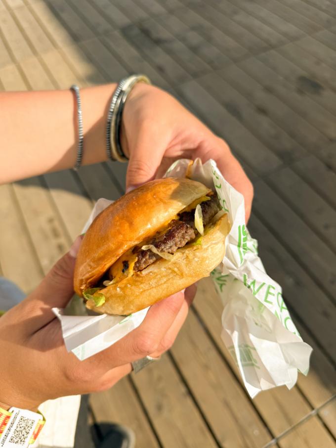 Classic smash burger van Jimmyz