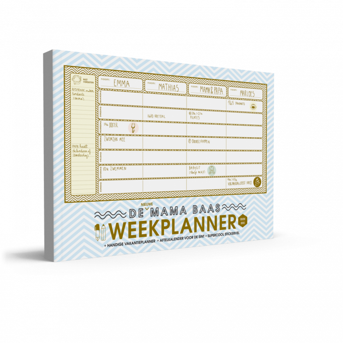 Mama Baas-weekplanner