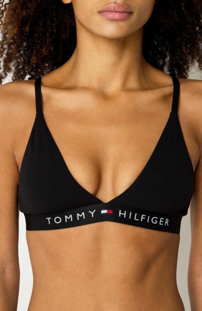 Bralette met logoband