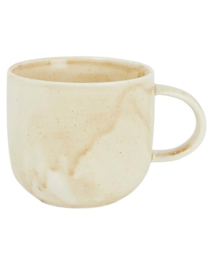 Vanillegele koffiemok