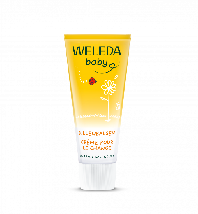 Crème lavante corps & cheveux au Calendula - Weleda (200 ml)