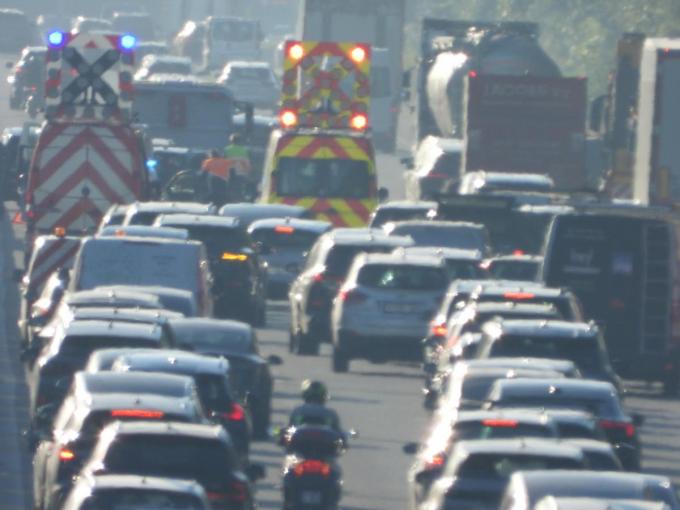 De ongevallen zorgen voor een drukke ochtendspits.