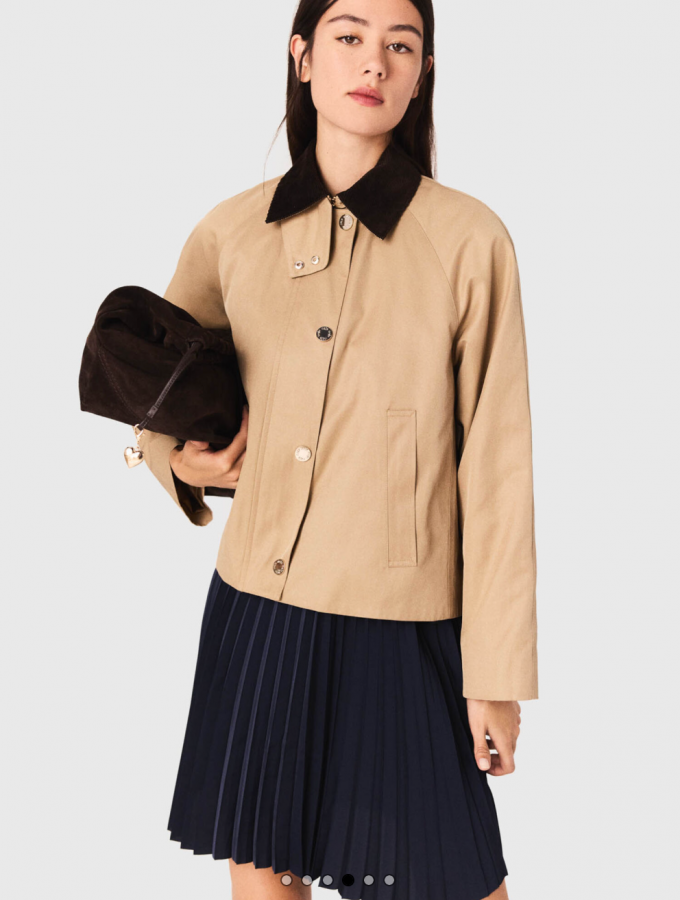 Blouson trapèze